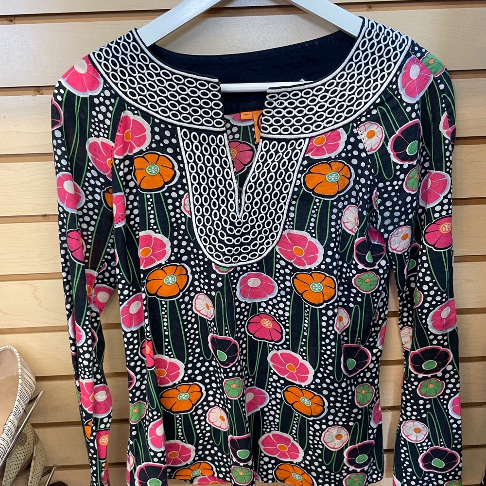 Tory Burch Floral Top